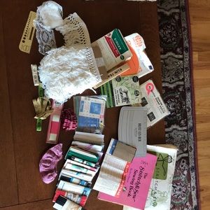 Vintage sewing supplies
